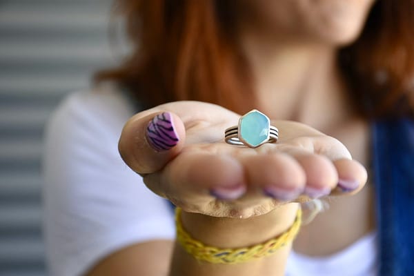 Colección Etérea (10) Anillo triple Etérea