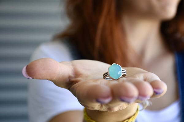 Colección Etérea (9) Anillo triple Etérea