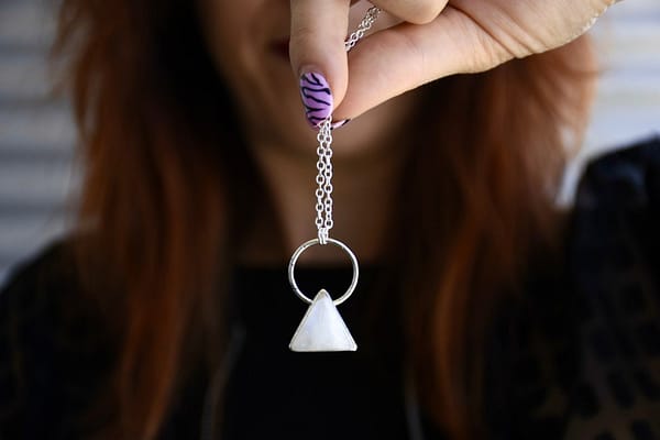 Colección Marama (9) collar plata luna