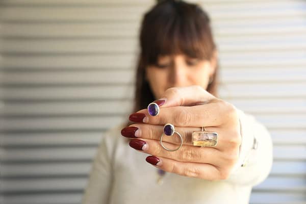 Colección Cuzco (28) Pendientes con aros Moray