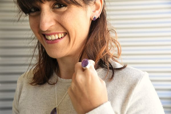 Colección Cuzco (6) Pendientes con aros Moray