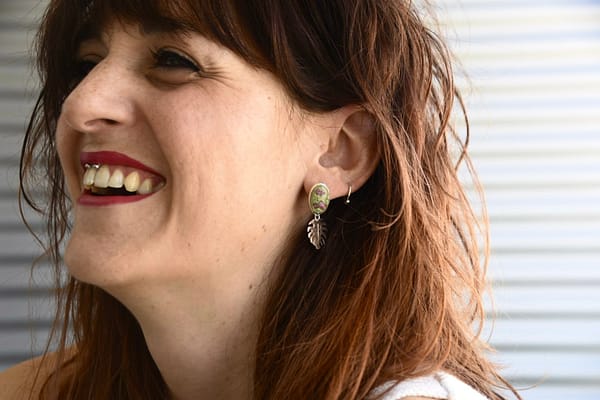 Colección Tropic (19) Pendientes combinados Amazonas