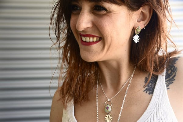 Colección Tropic (20) Pendientes combinados Amazonas