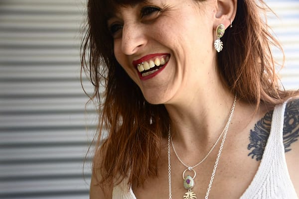 Colección Tropic (21) Collar gota Tarapacá